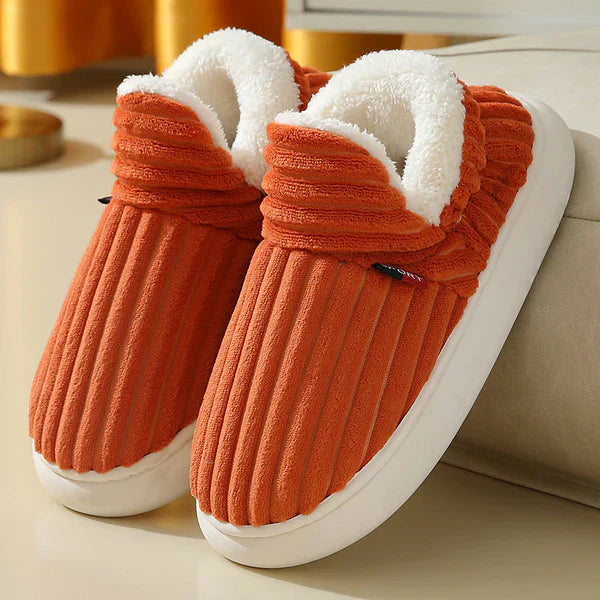 COZYSTEP™ - WARM SLIPPERS WITH FIRM SUPPORT