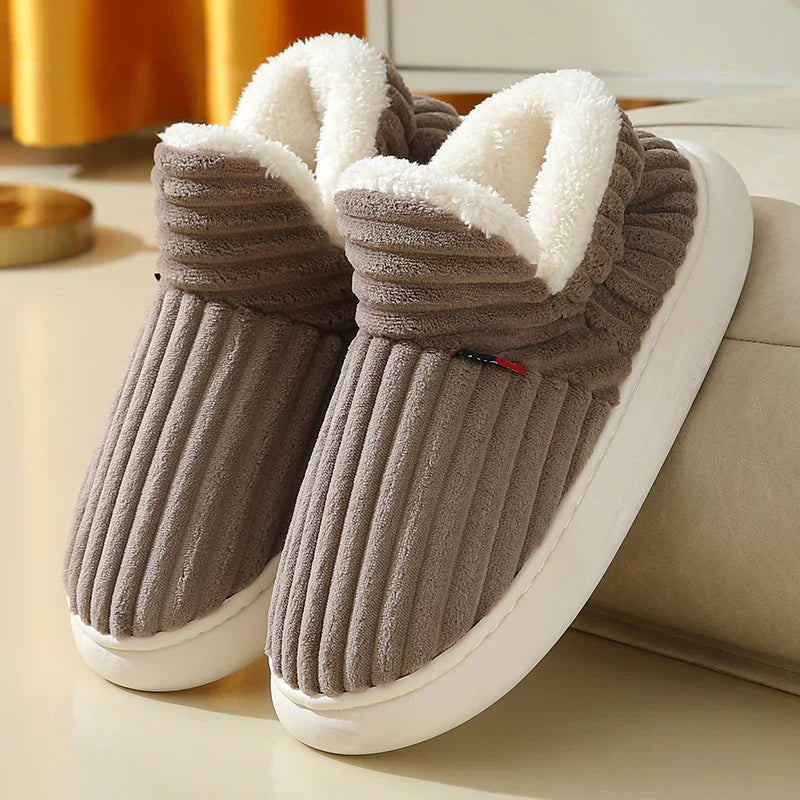 COZYSTEP™ - WARM SLIPPERS WITH FIRM SUPPORT