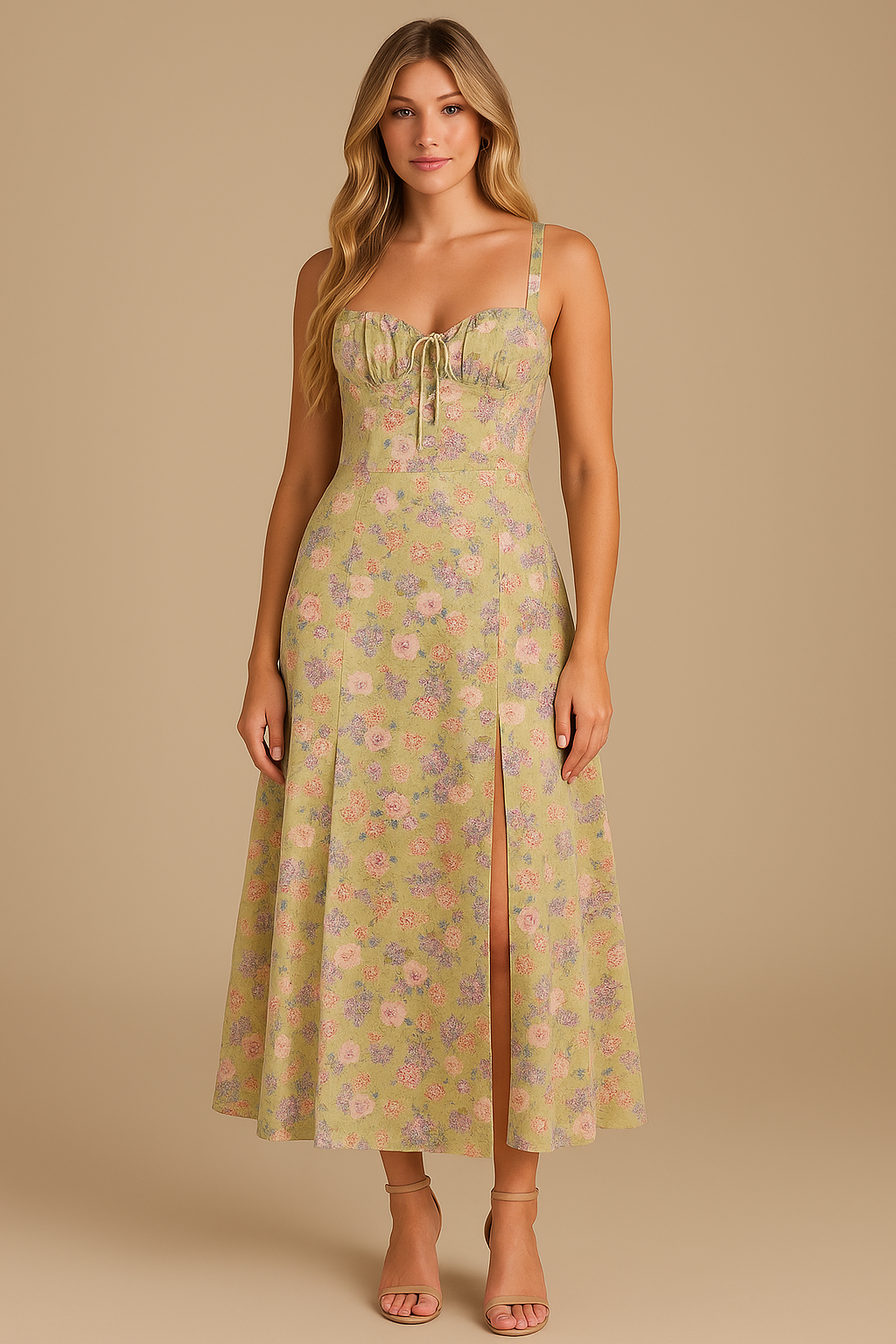 Sophia | Elegant Floral Maxi Dress