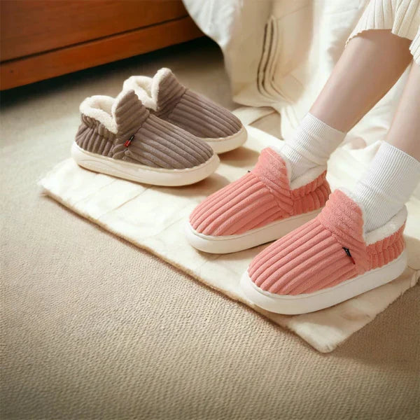 COZYSTEP™ - WARM SLIPPERS WITH FIRM SUPPORT