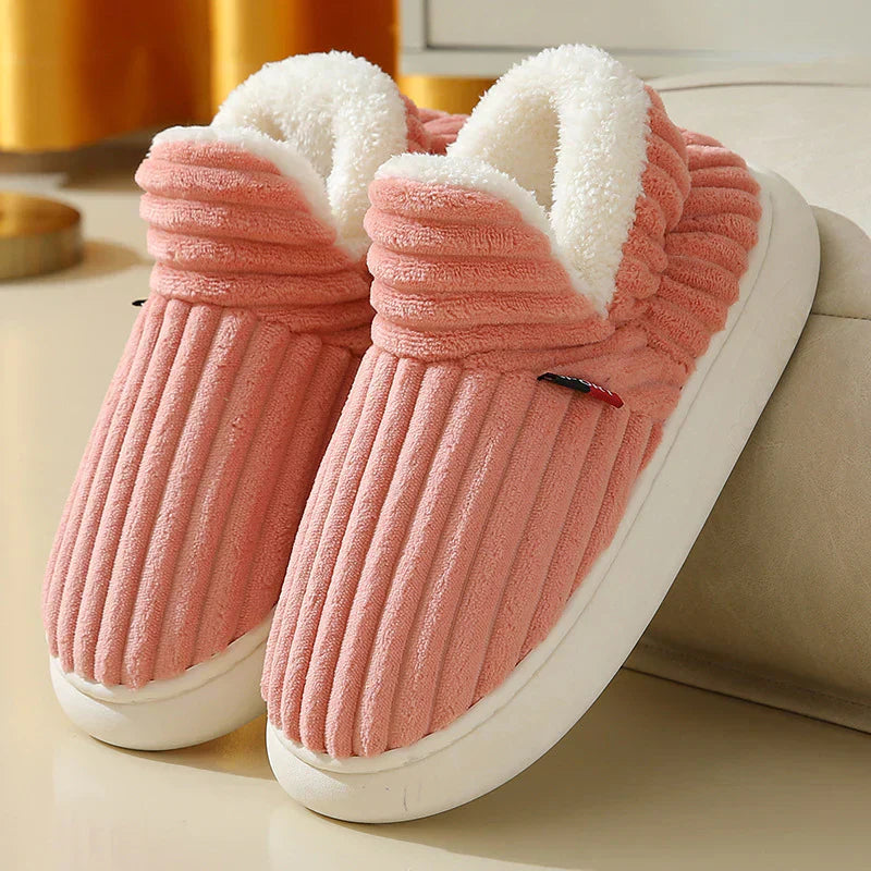 COZYSTEP™ - WARM SLIPPERS WITH FIRM SUPPORT