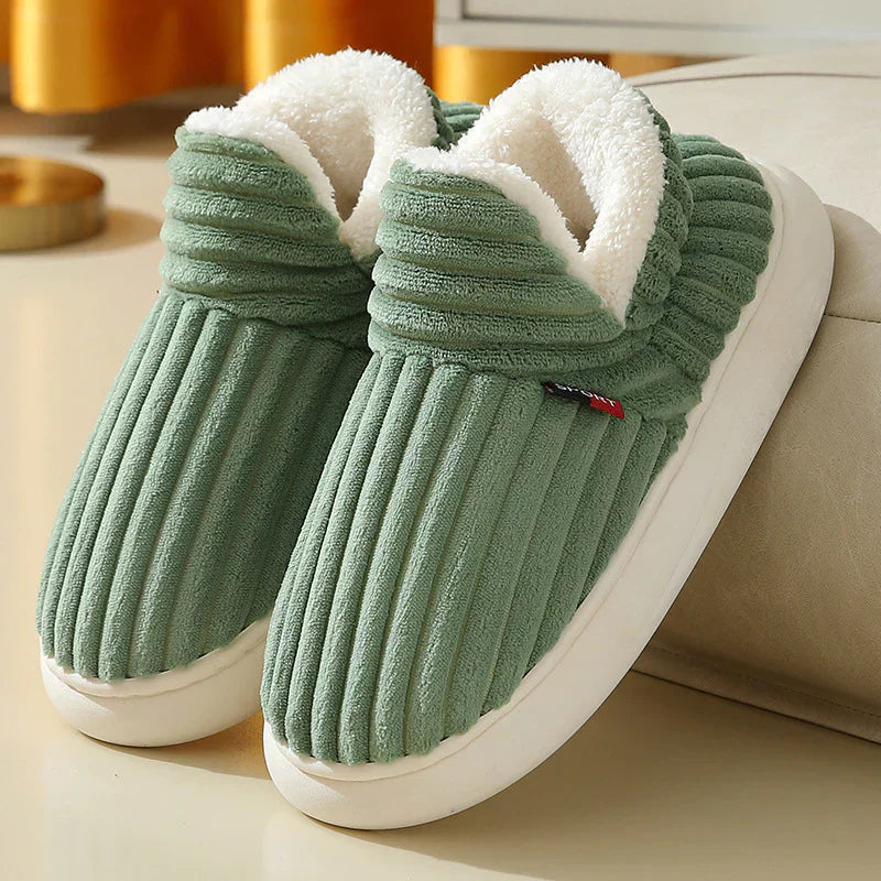 COZYSTEP™ - WARM SLIPPERS WITH FIRM SUPPORT