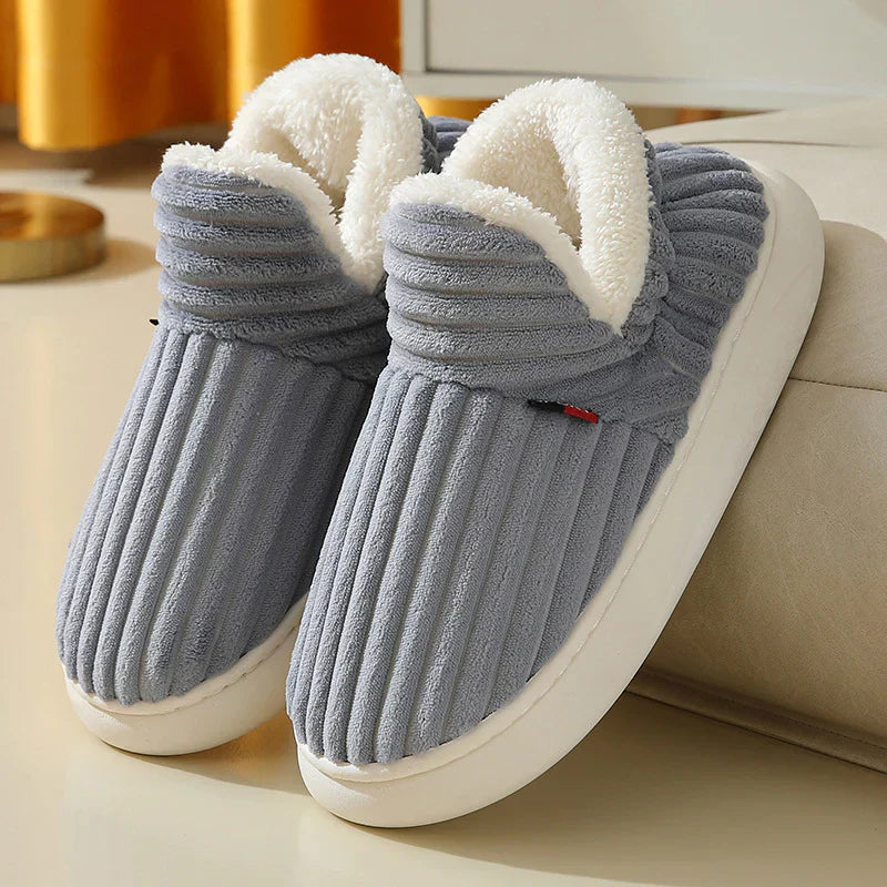 COZYSTEP™ - WARM SLIPPERS WITH FIRM SUPPORT